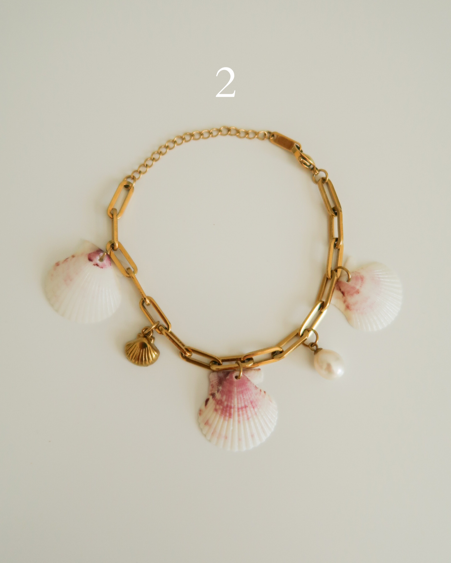 Pearl Charm Bracelet
