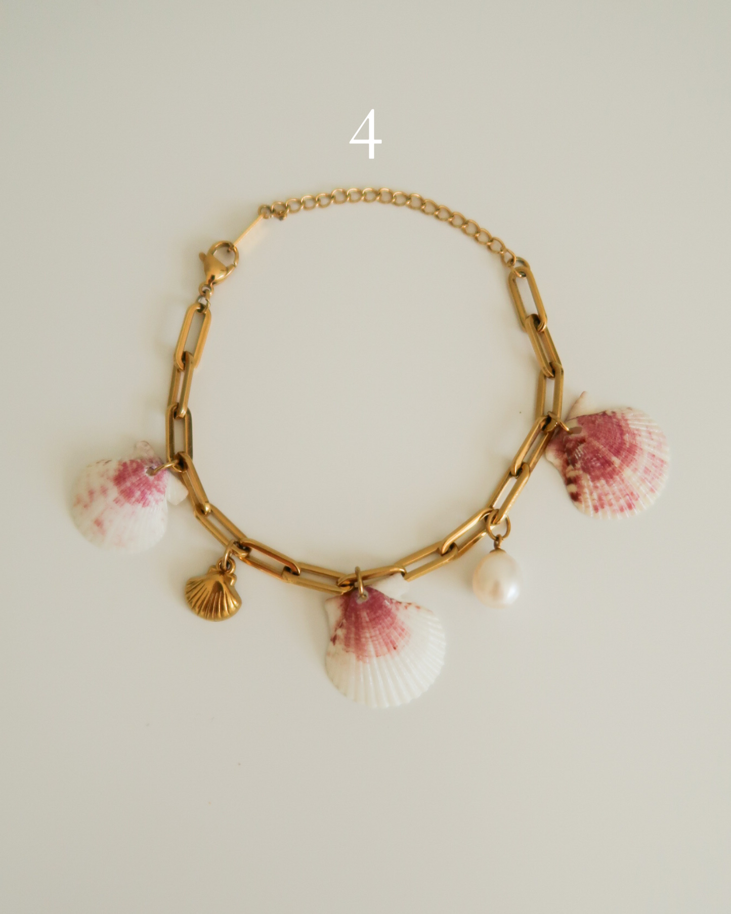 Pearl Charm Bracelet