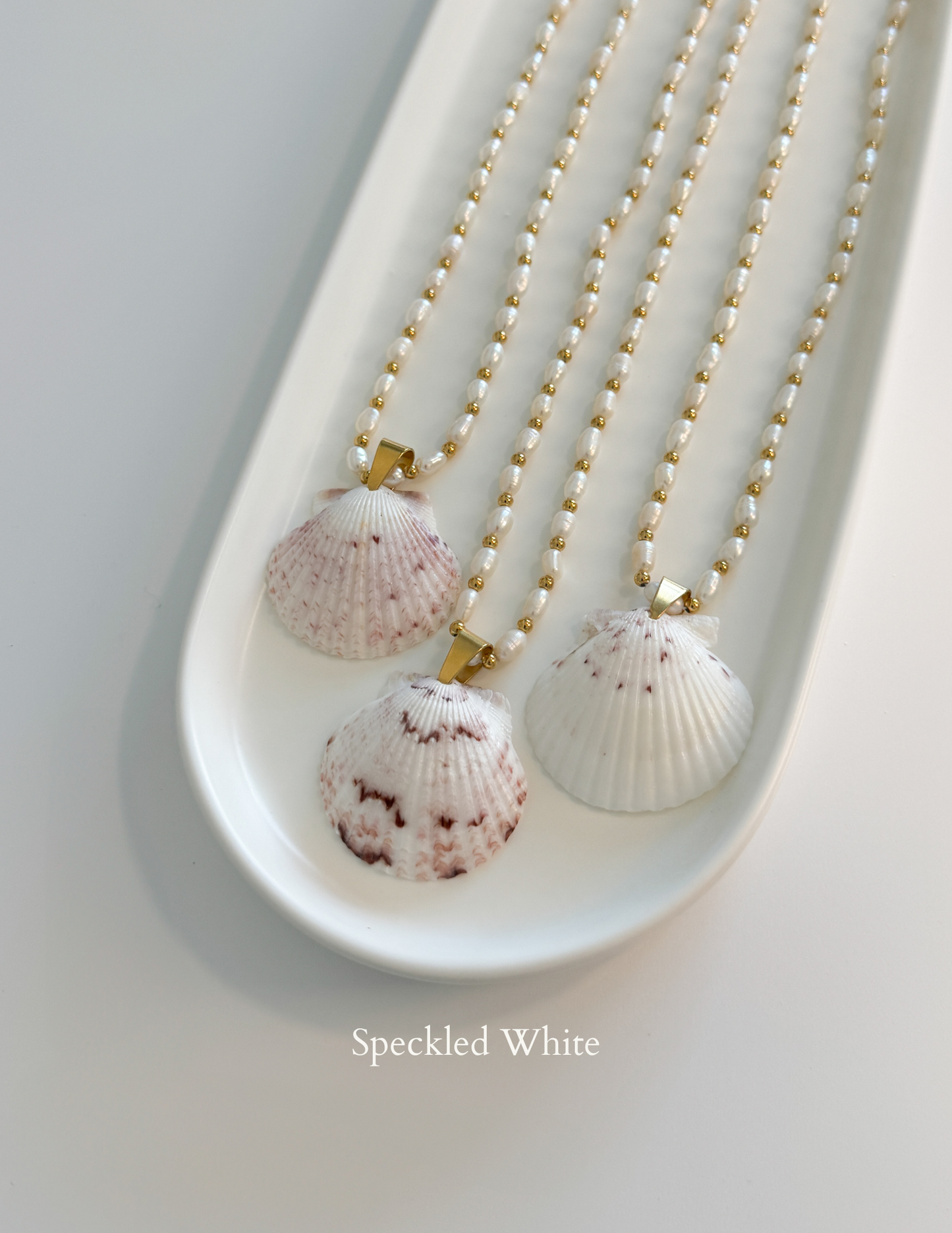 Beachfront Pearl Shell Necklace