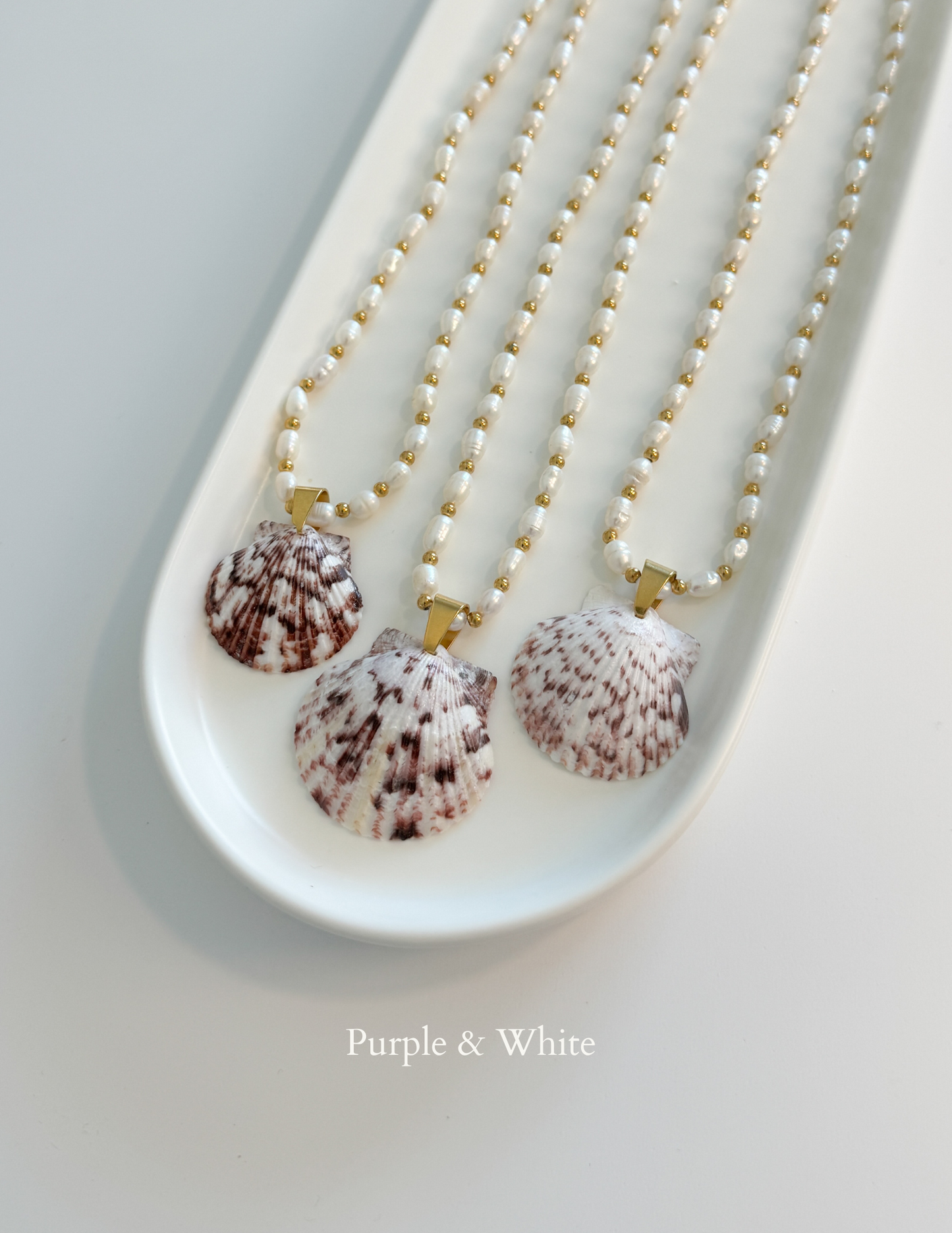 Beachfront Pearl Shell Necklace