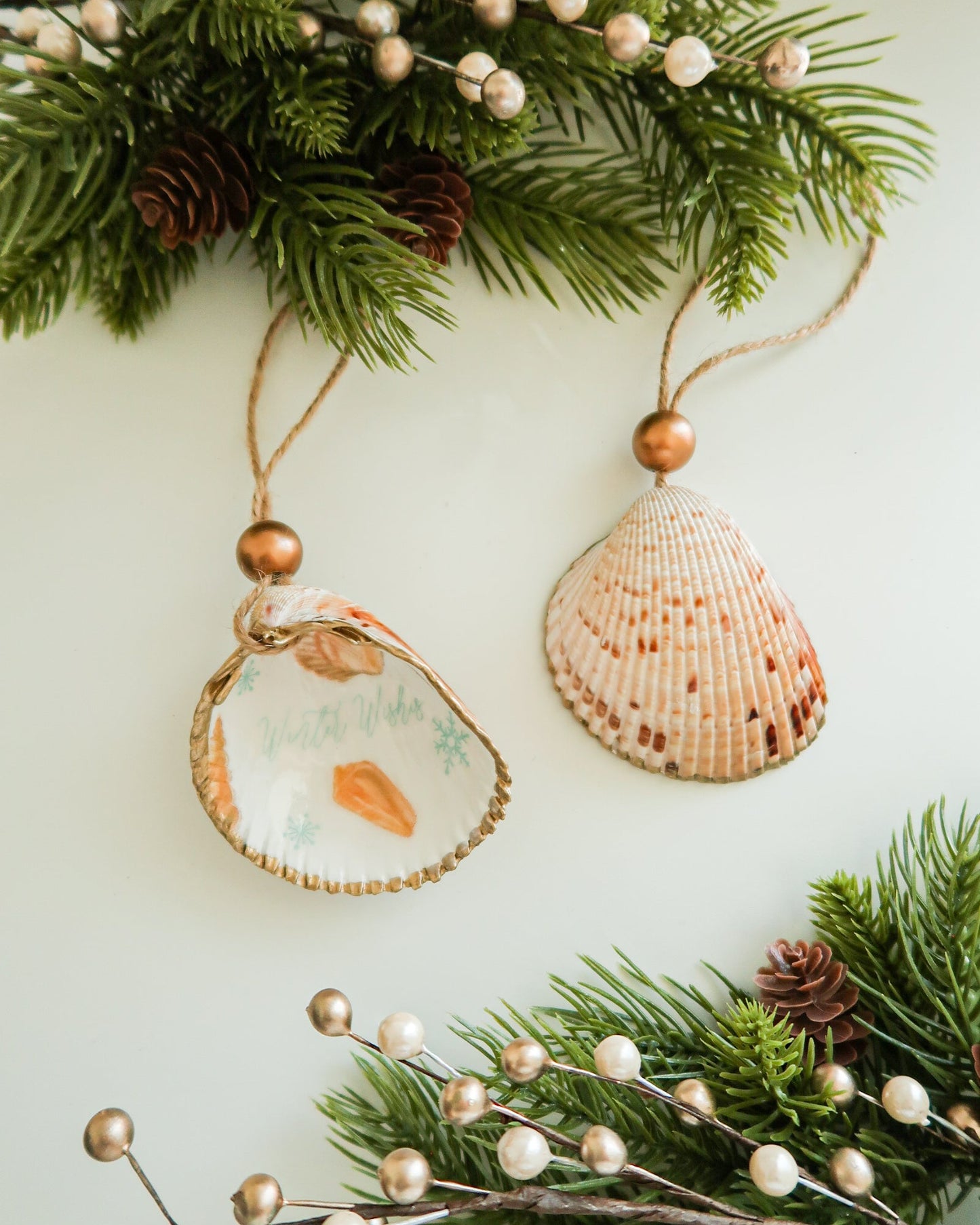 Winter Wishes Cockle Ornament