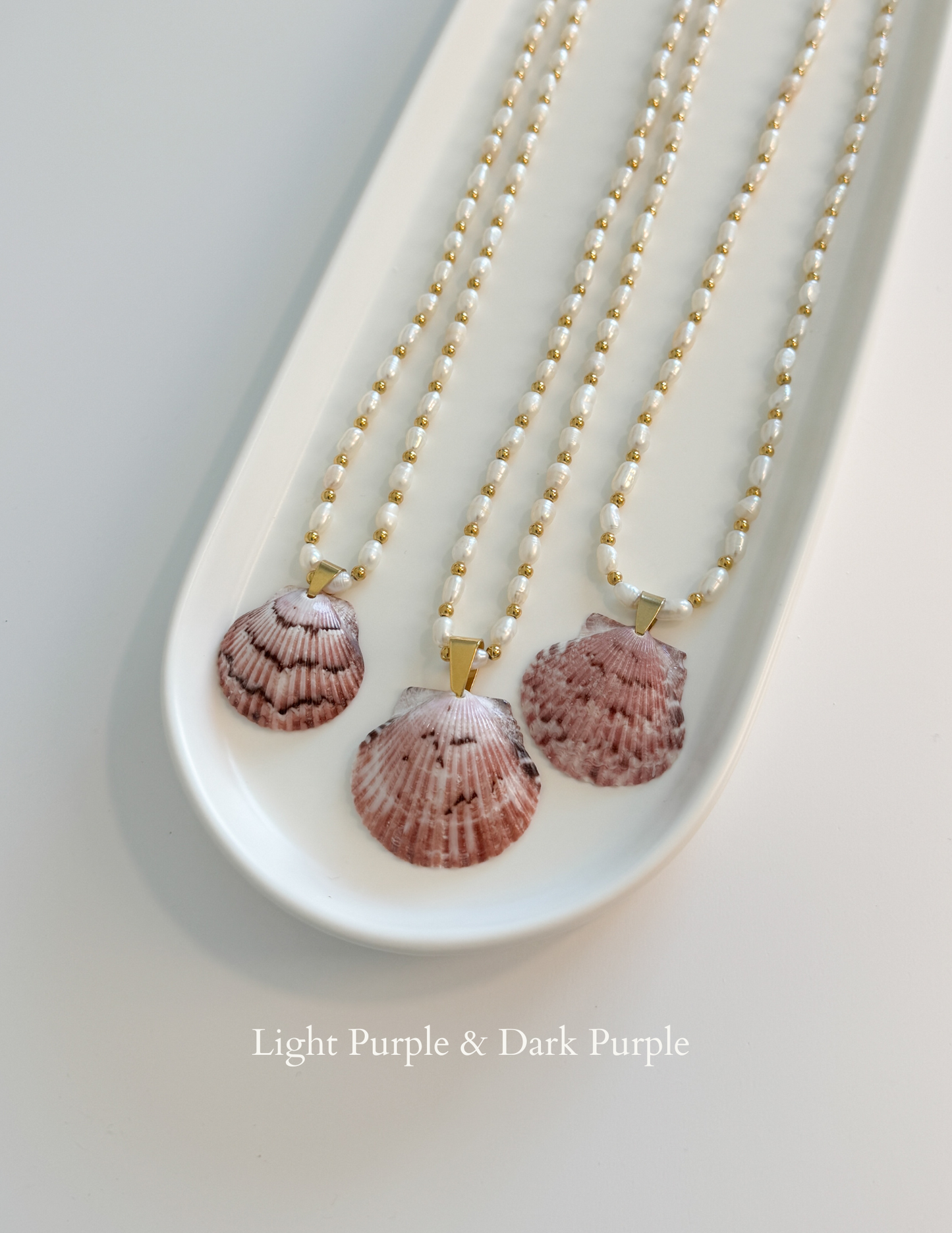 Beachfront Pearl Shell Necklace