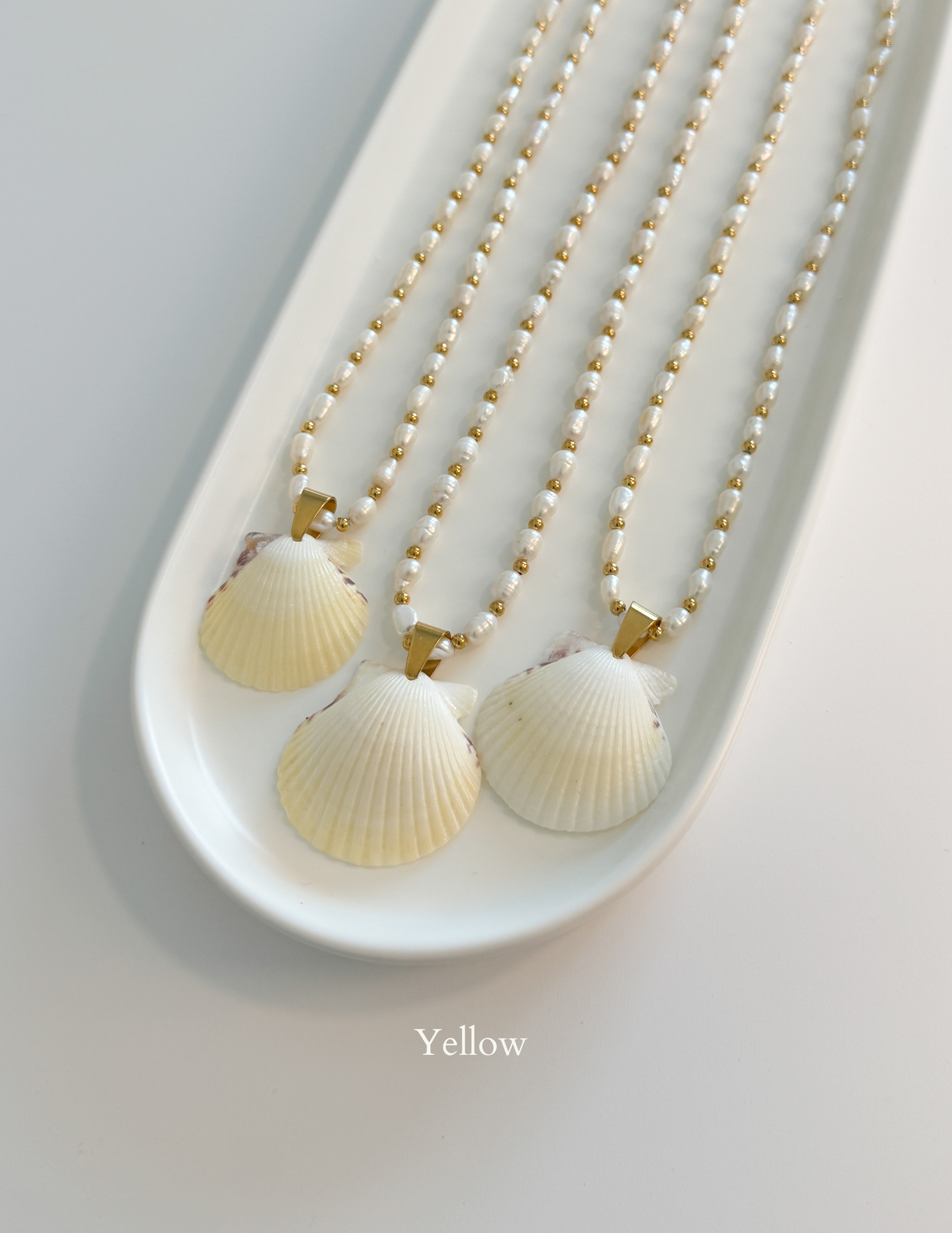 Beachfront Pearl Shell Necklace