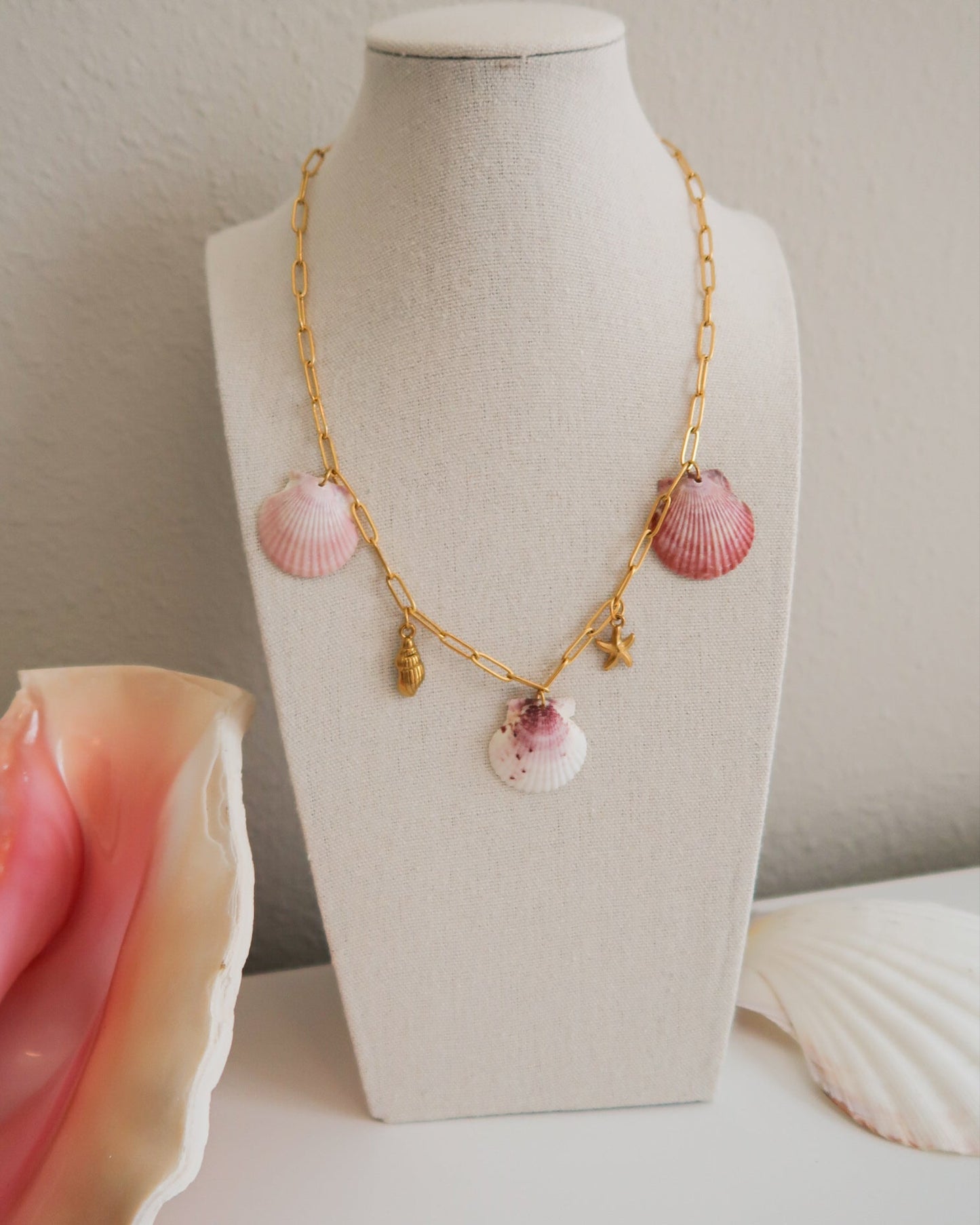 Purple Tide Charm Necklace