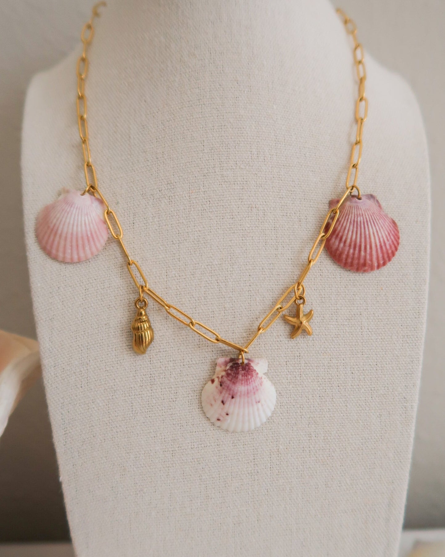 Purple Tide Charm Necklace