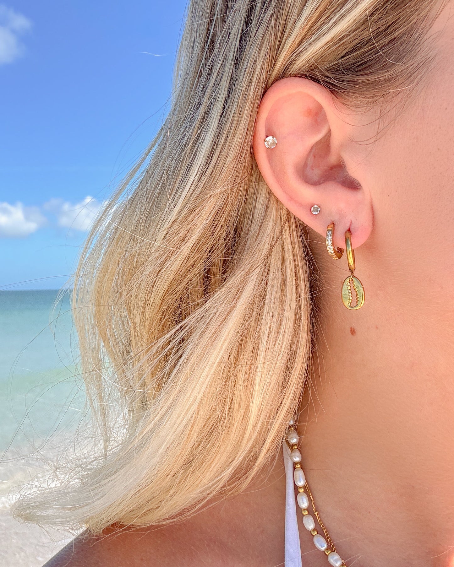 Cowrie Earrings