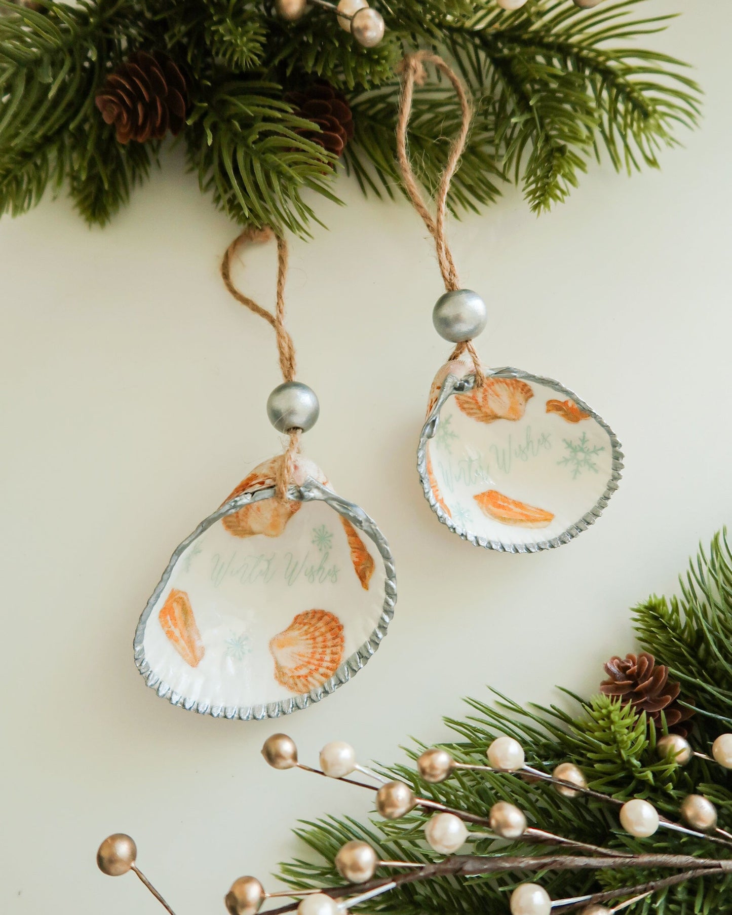 Winter Wishes Cockle Ornament