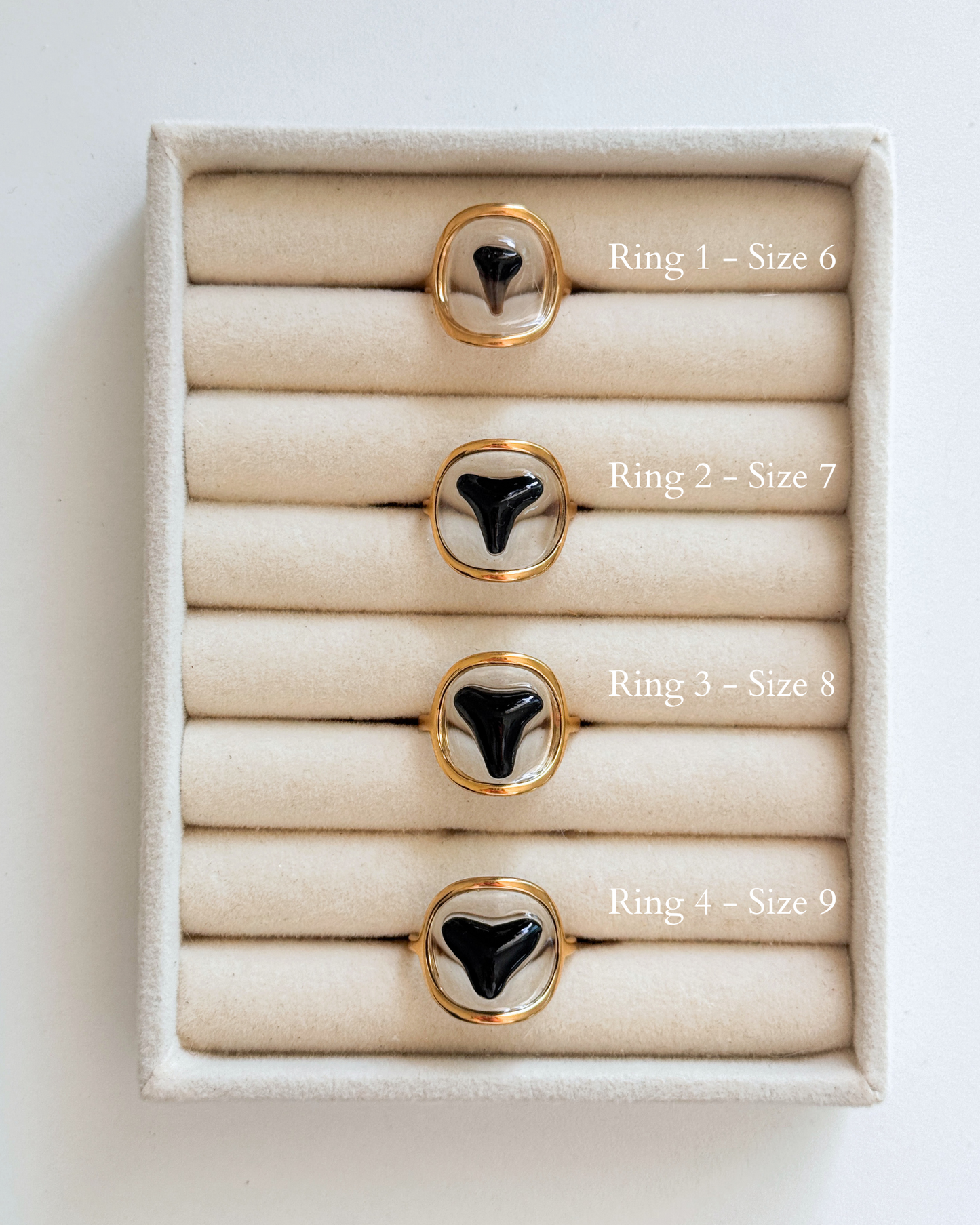 Shark Tooth Rings