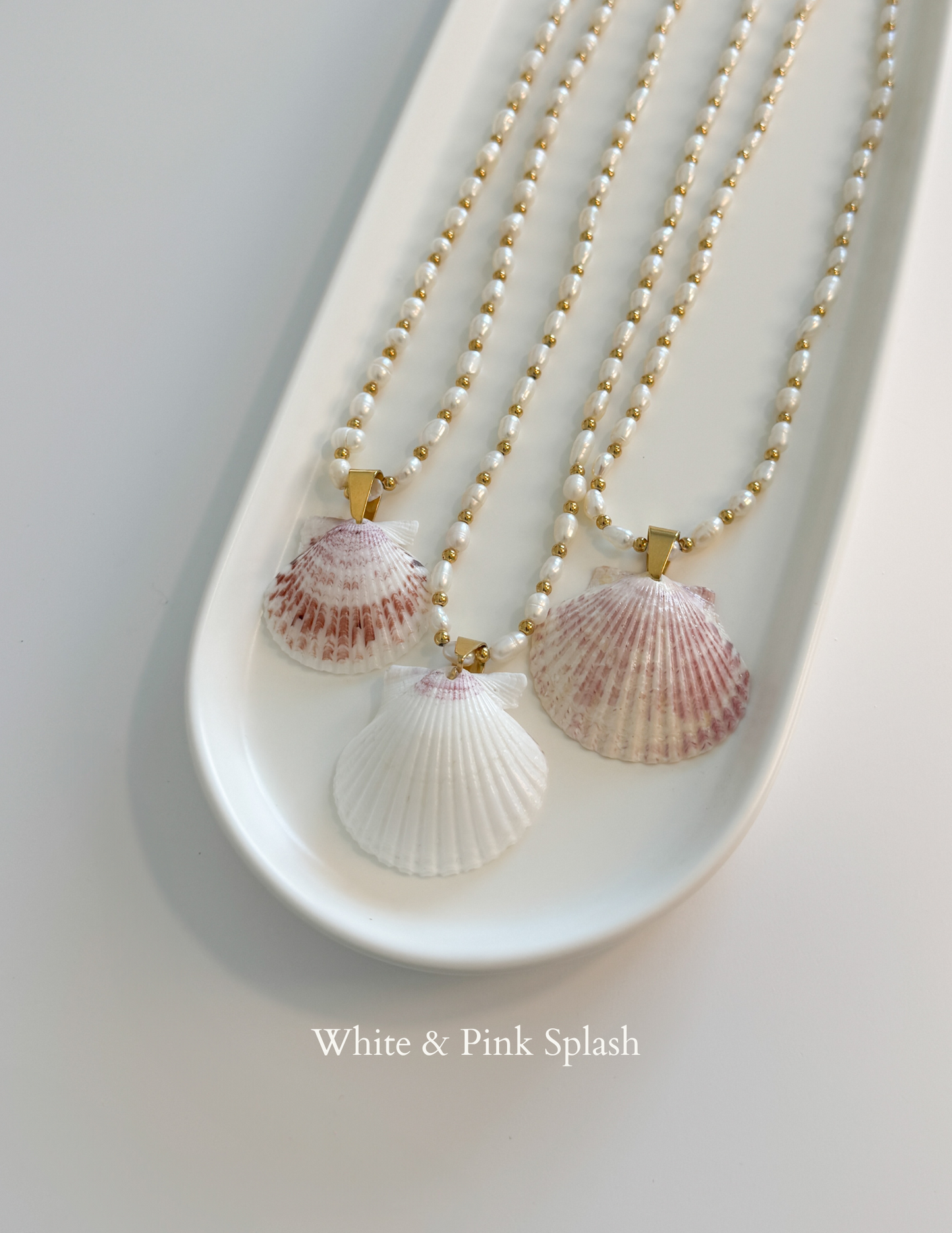 Beachfront Pearl Shell Necklace