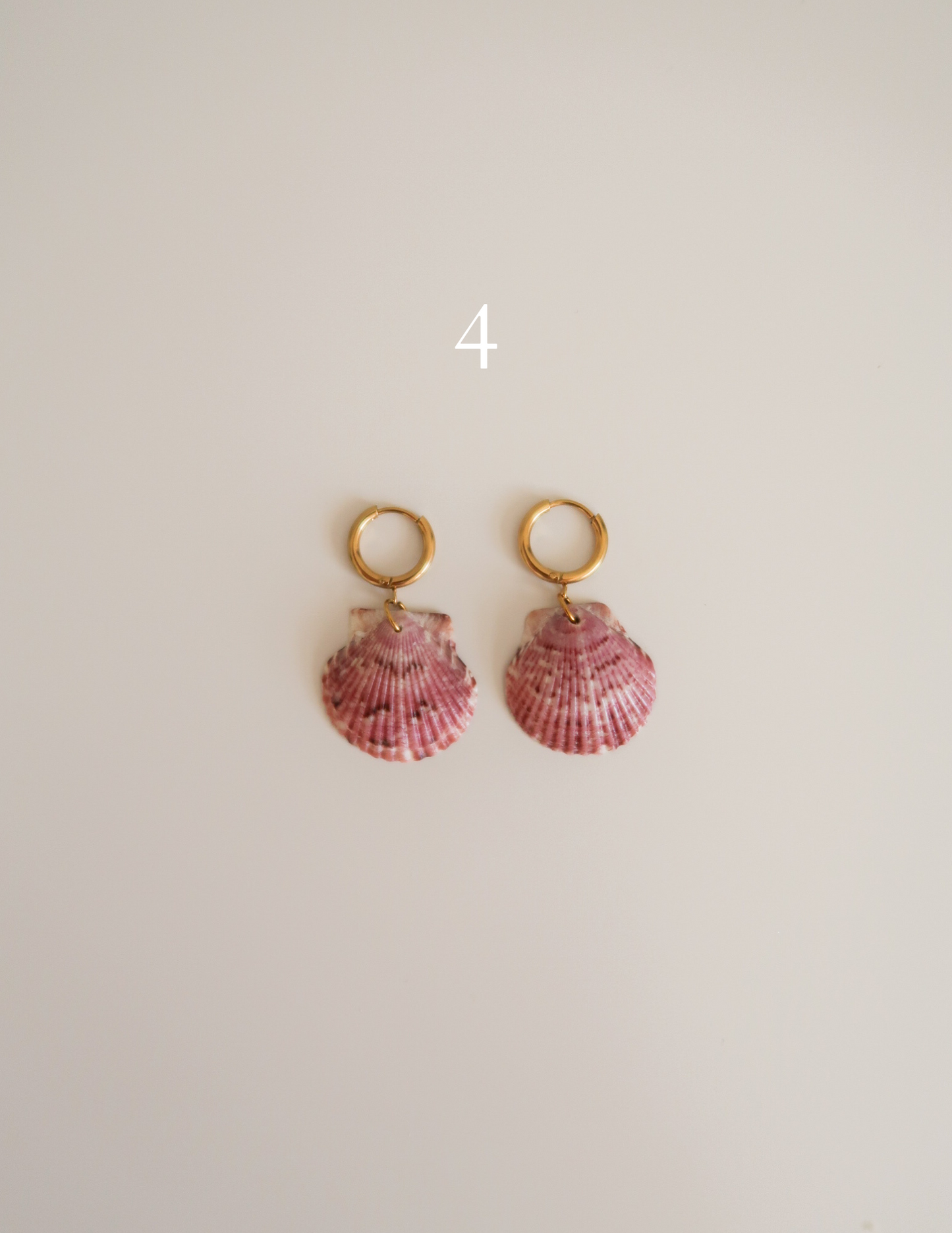 Gold Shell Earrings