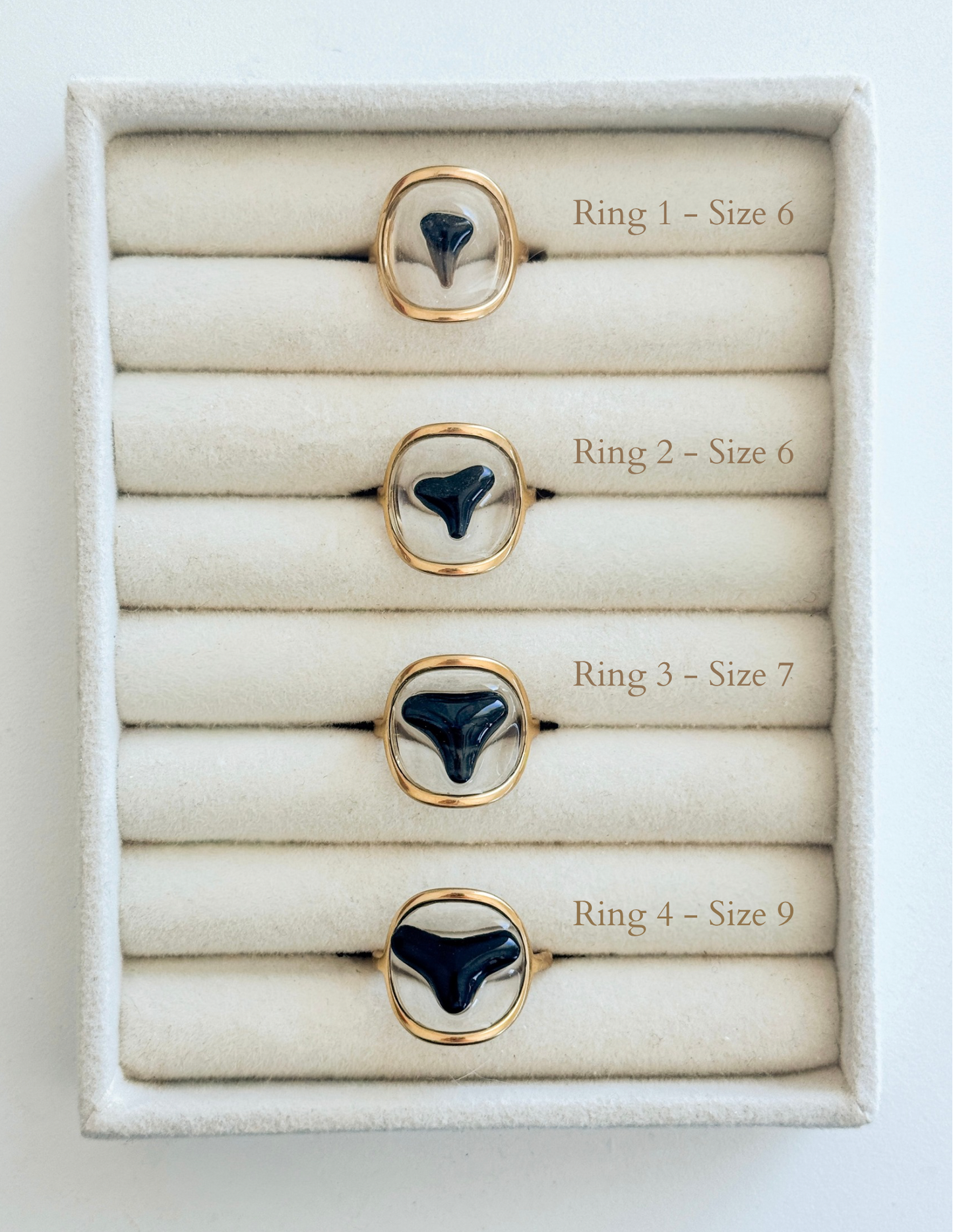 Shark Tooth Rings