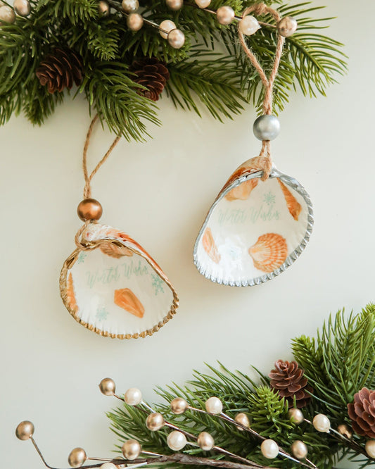 Winter Wishes Cockle Ornament