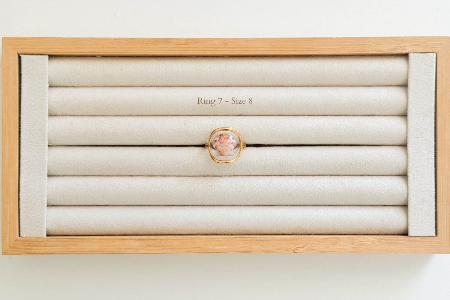 Gold Isla Shell Rings