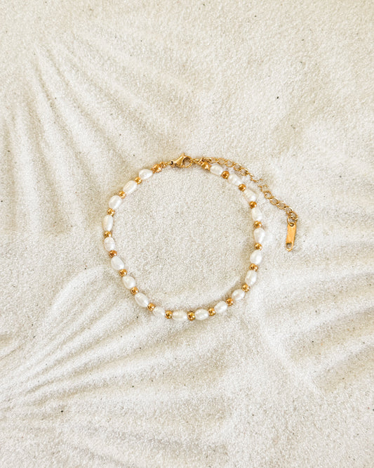 Beachfront Pearl Bracelet/Anklet