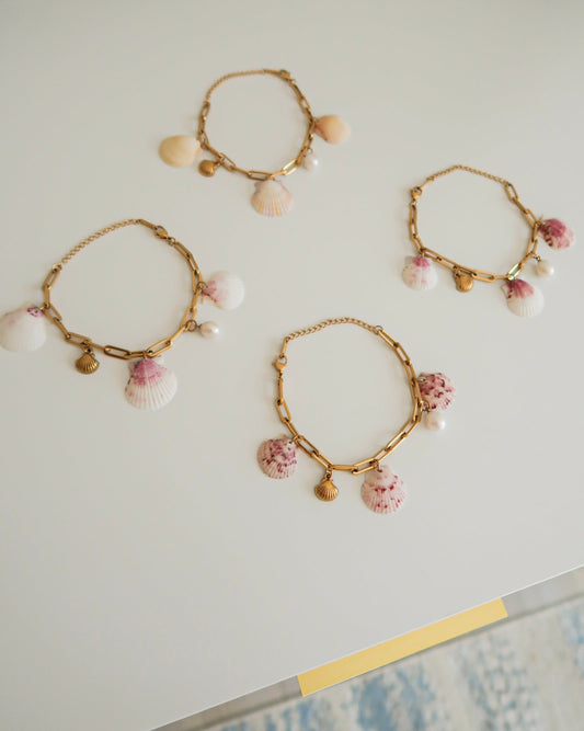 Pearl Charm Bracelet