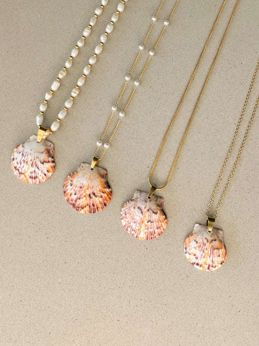 Sunset Shell Necklace