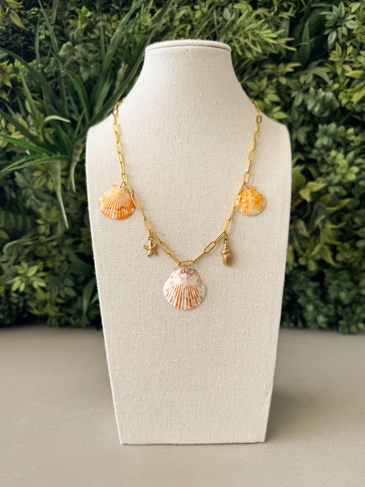 Tangerine Coast Charm Necklace *Limited Edition*