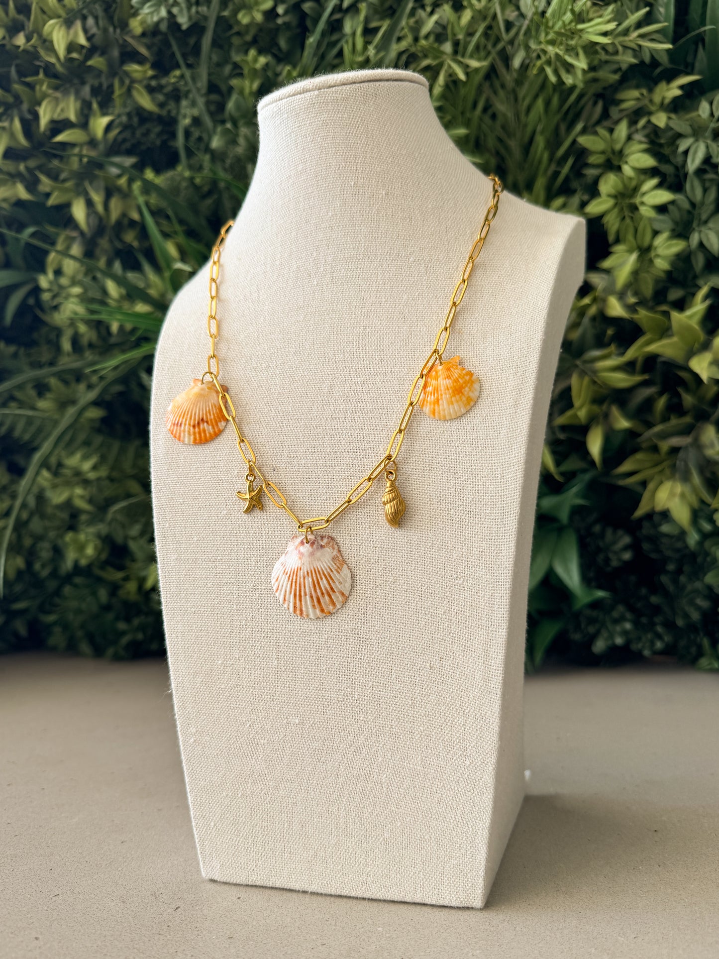 Tangerine Coast Charm Necklace *Limited Edition*