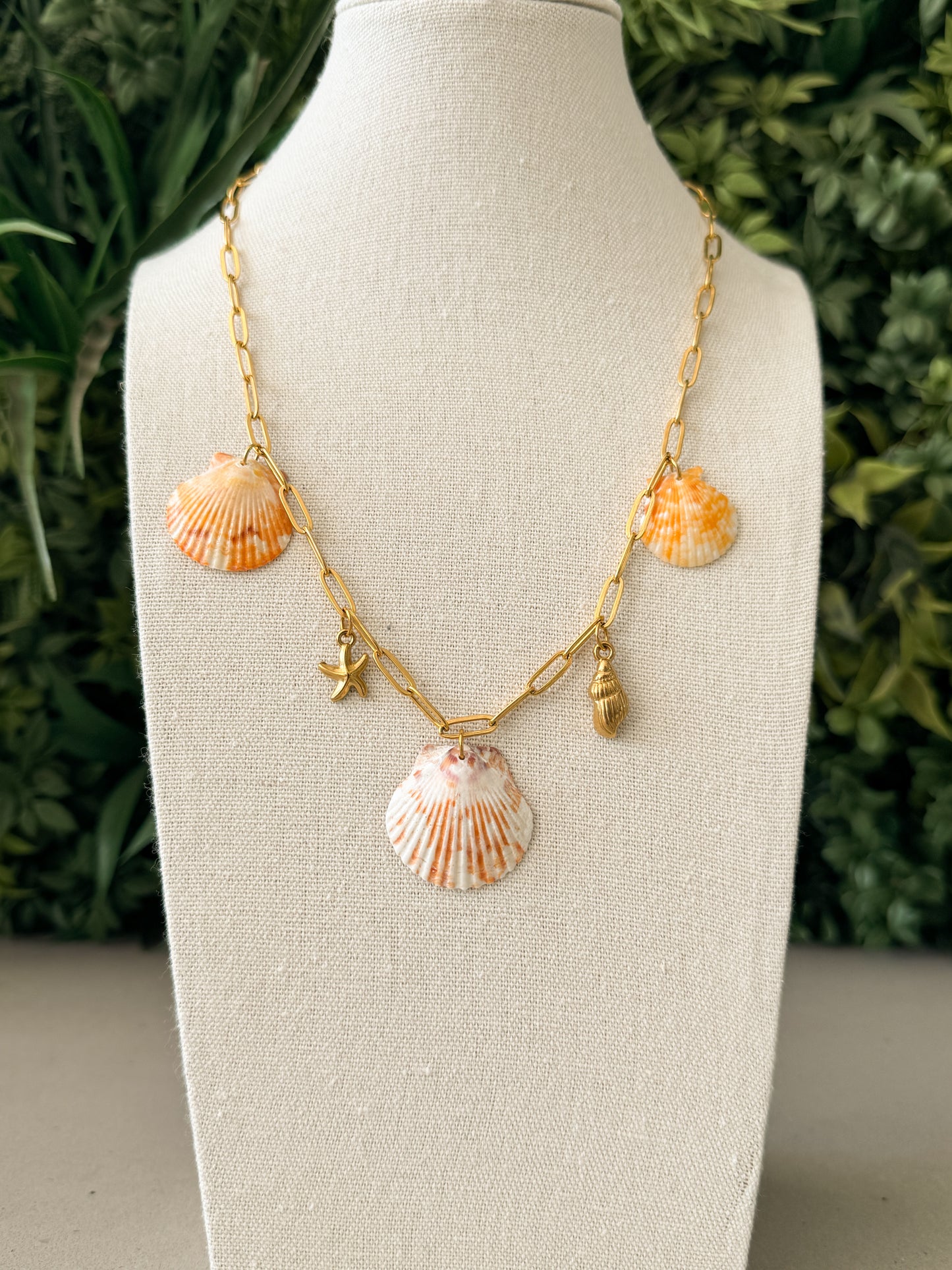 Tangerine Coast Charm Necklace *Limited Edition*