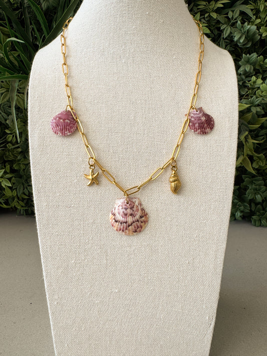 Violet Sunset Charm Necklace *Limited Edition*