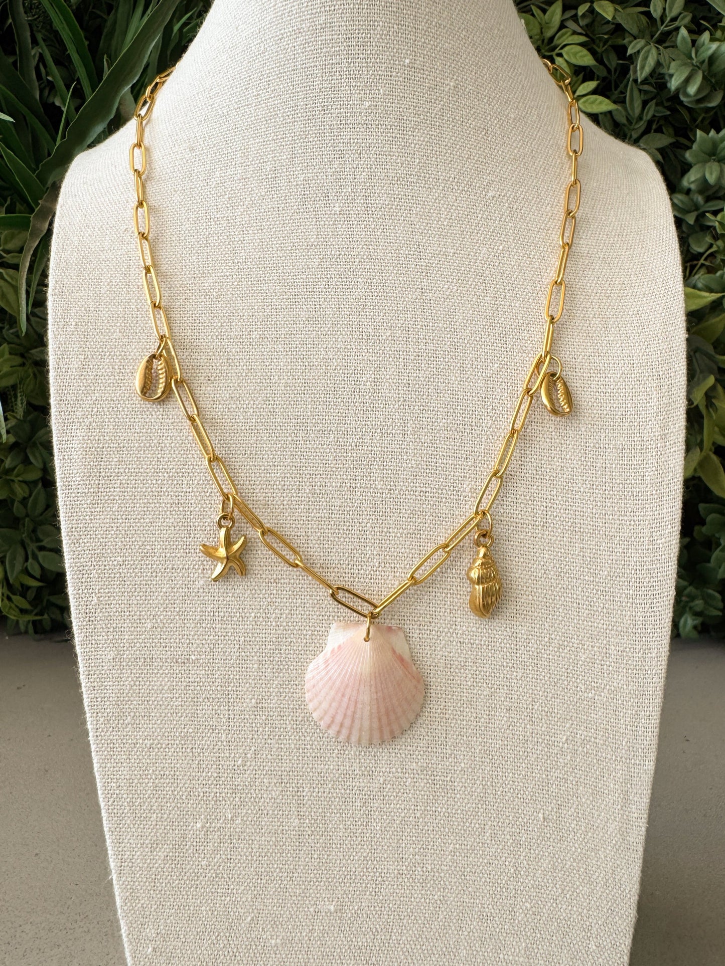 Salty Pink Charm Necklace *Limited Edition*